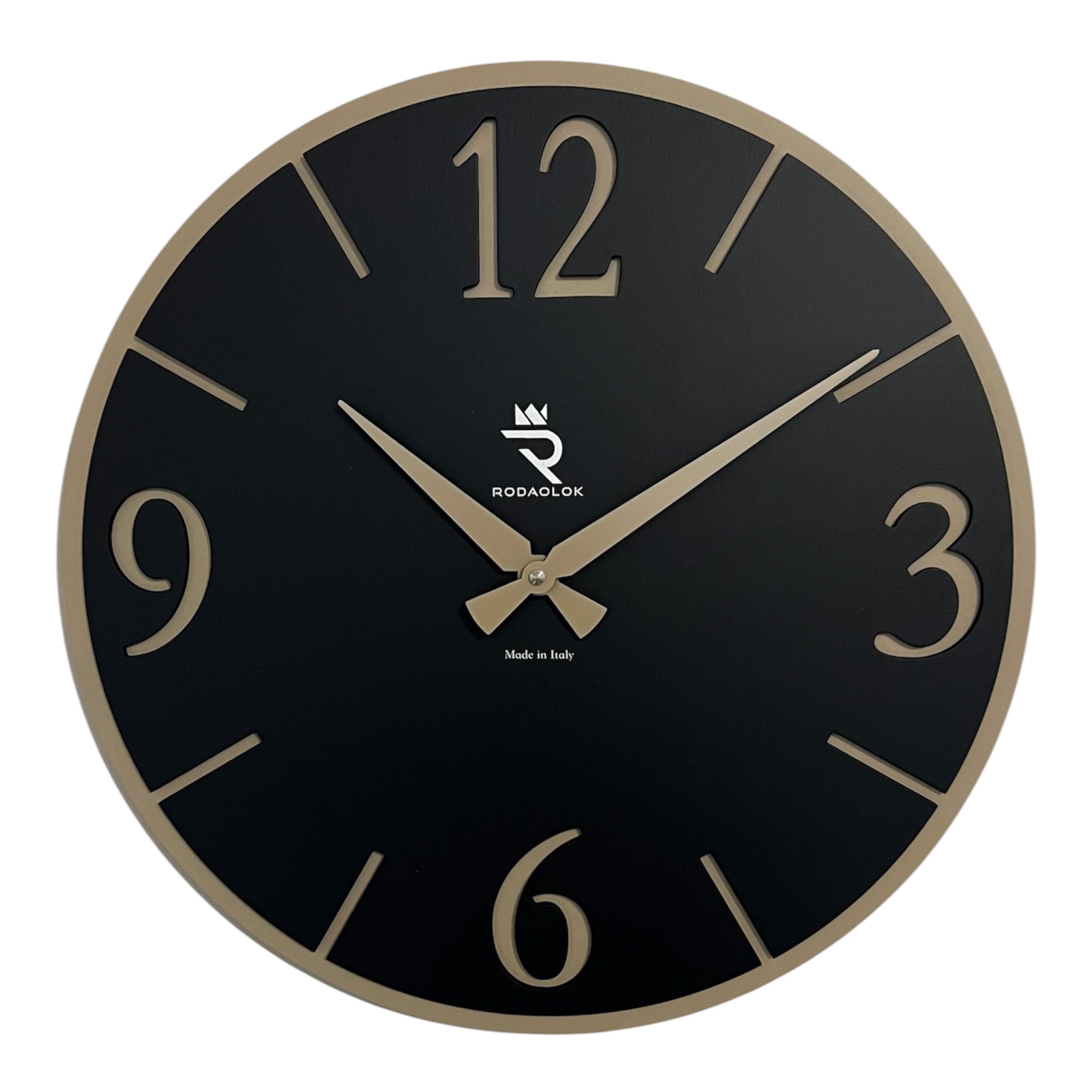 Design Moderno Minimal, Doppio Livello, Meccanismo Tedesco Silenzioso, Made in Italy – Ø38 cm